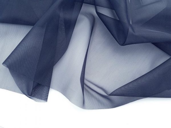 dark blue lining fabric edge