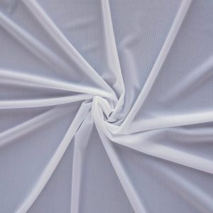 white activewear lining fabric