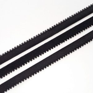 black crown edge lingerie elastic