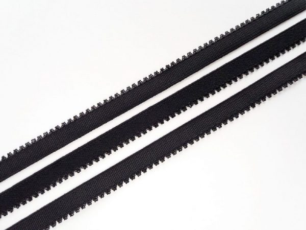 black crown edge lingerie elastic