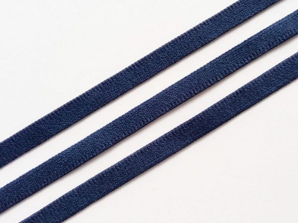 dark blue lingerie elastic