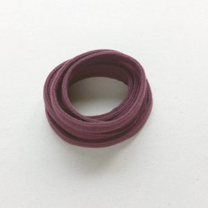 plum purple bra channeling casing