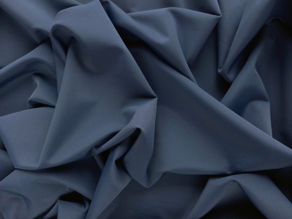 dark blue swimwear fabric with matte finish