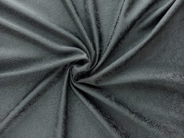 stretch jacquard lingerie microfiber fabric black