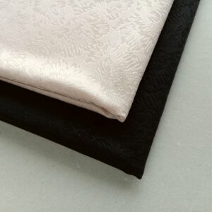 jacquard lingerie microfibre fabric light skin and black color