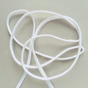 white bra underwire casing brushed nylon